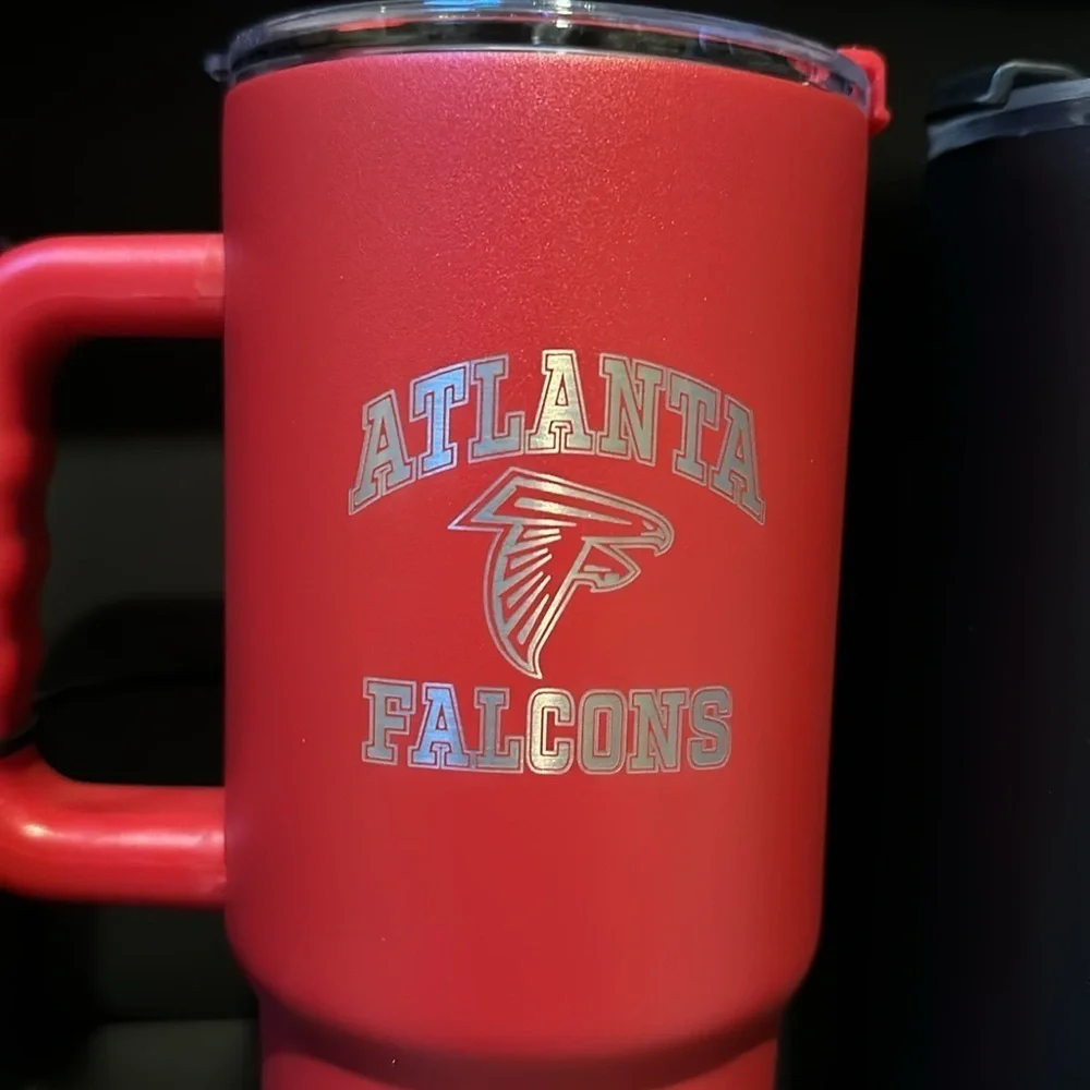 Atlanta Falcons Travel Tumbler Cup Set 2 Pk 24oz 40oz